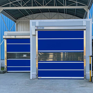 high speed door frame