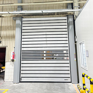 high speed spiral door