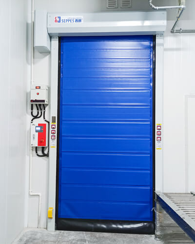 high speed freezer door