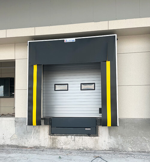 mechanical dock shelter