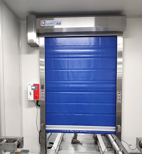 high speed freezer door