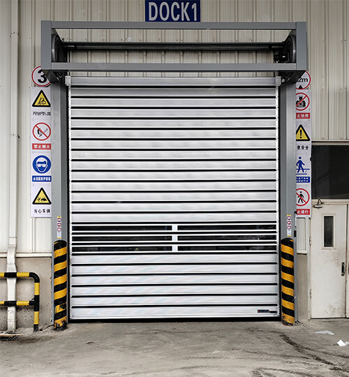 spiral door
