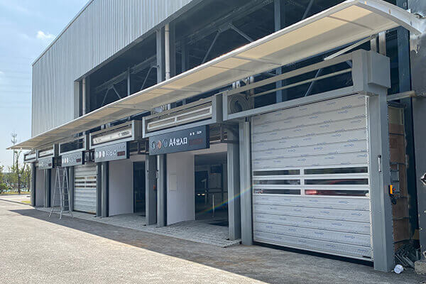 spiral garage door