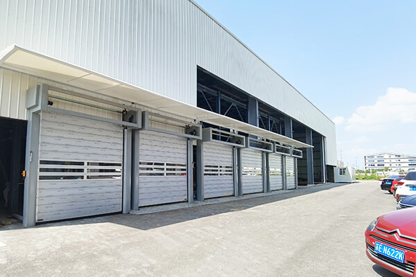 spiral garage door