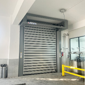 spiral door