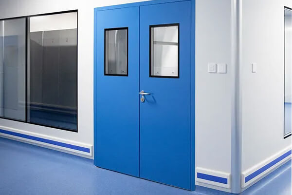 double steel security door