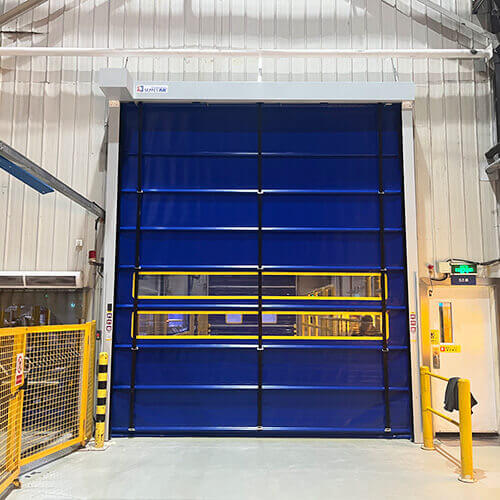 stacking rapid door