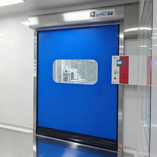 high speed zipper door