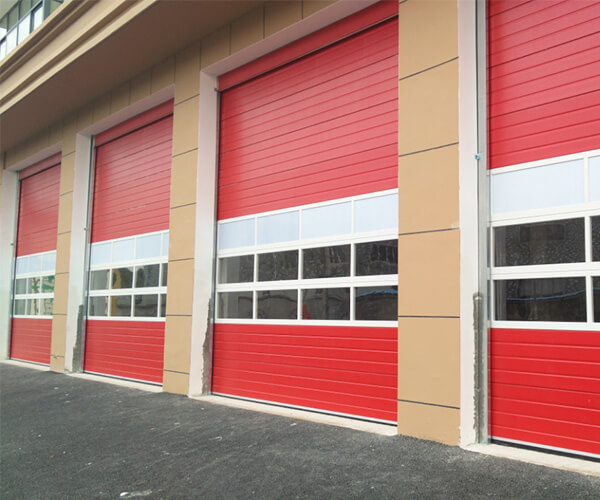 sectional door project