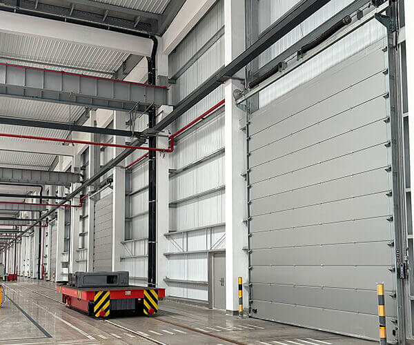 sectional door project