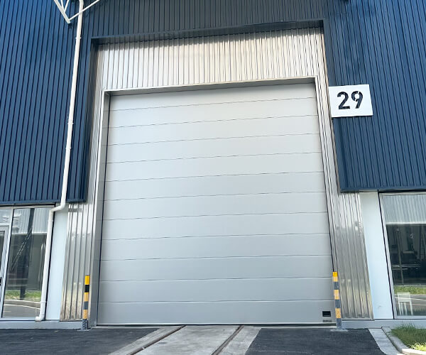 sectional door project