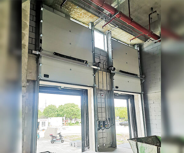 sectional door project