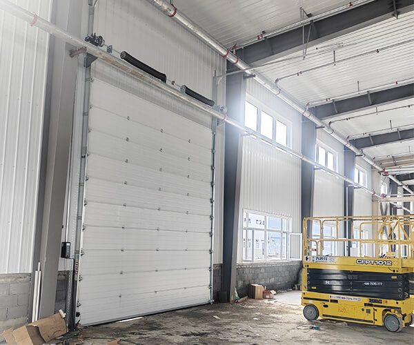 sectional door project