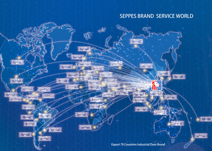 customer from 70 countries