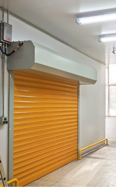 roller shutter door application