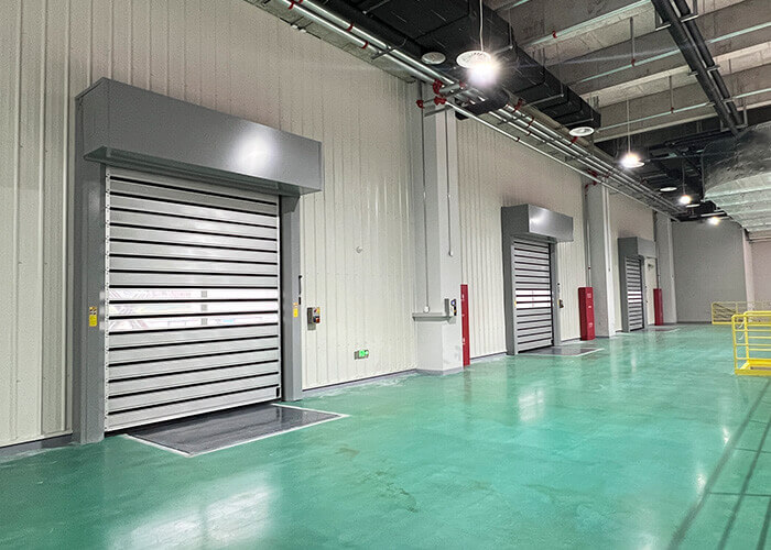 high speed spiral door
