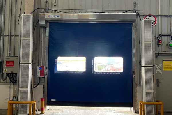 PVC zipper high speed door 2
