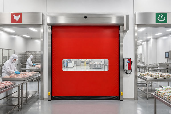 Food-Grade Cleanroom High-Speed Doors for Perfect Zone Isolation