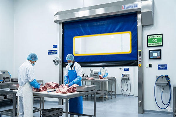 food grade rapid doors