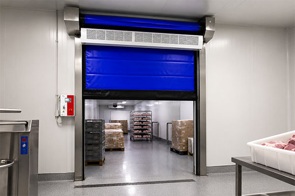 high speed insulated door
