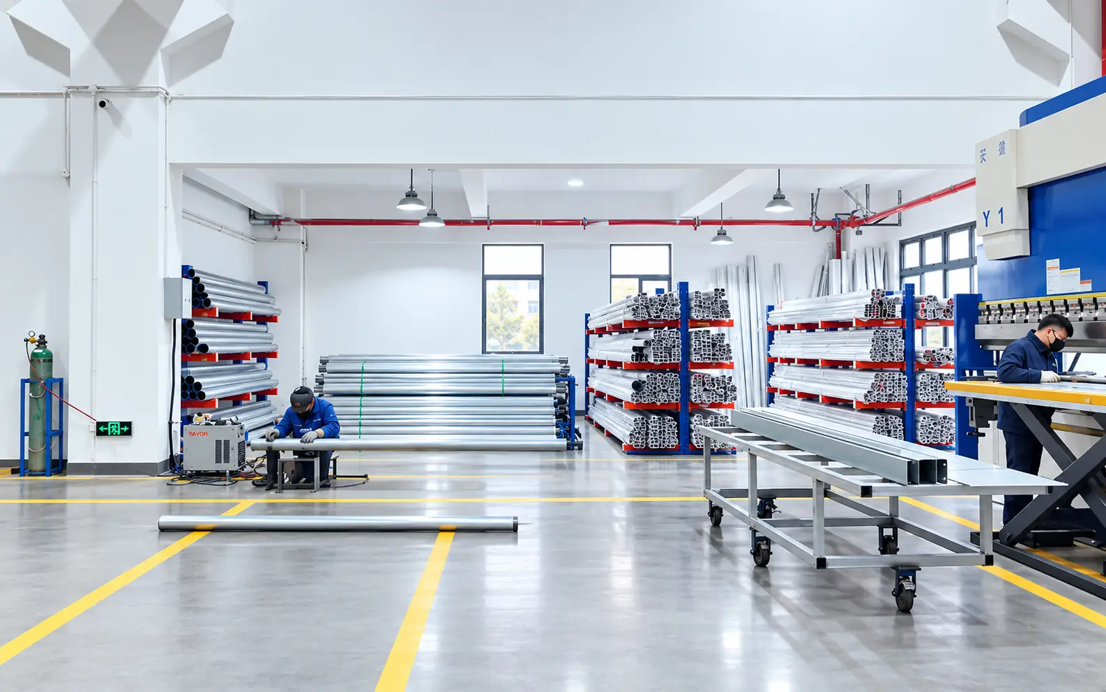 Roller shutter door components