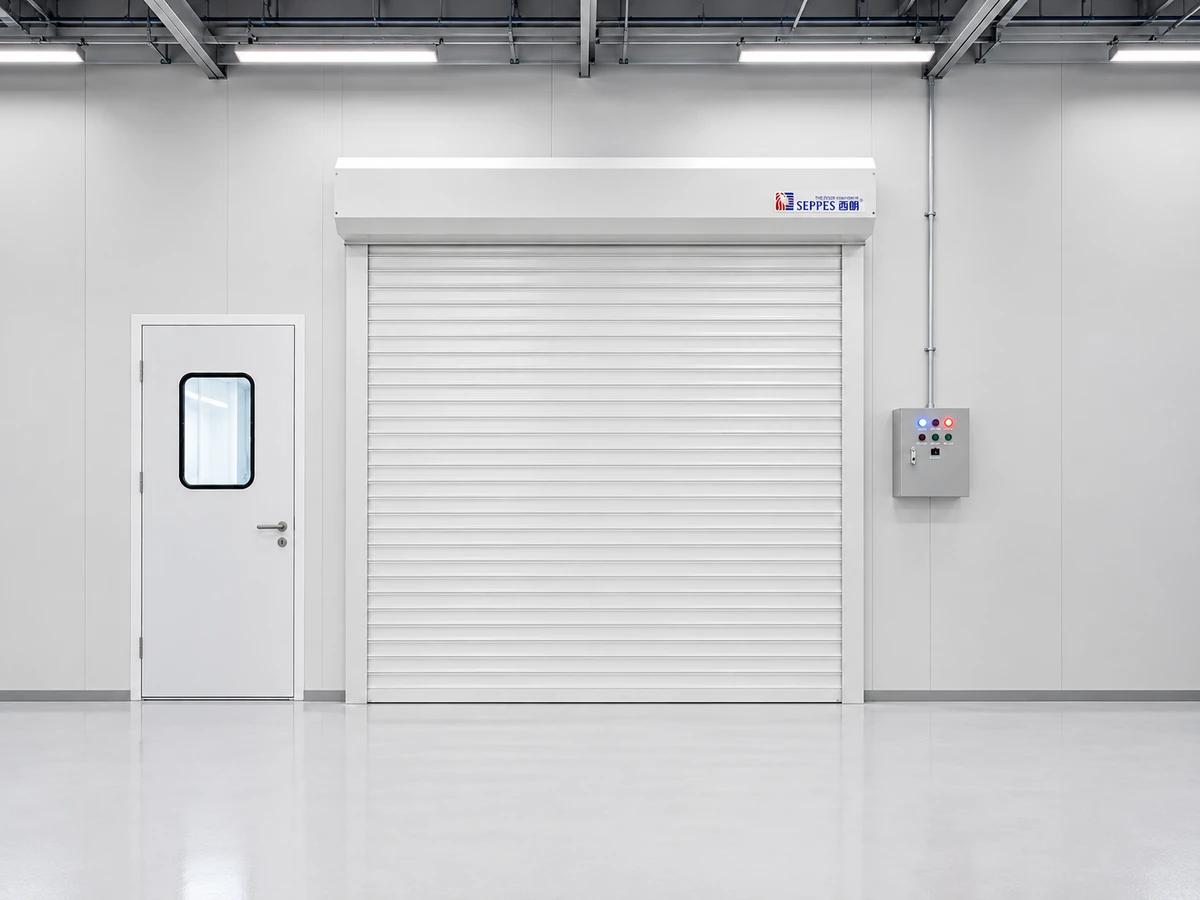 Aluminum roller shutter door photo 